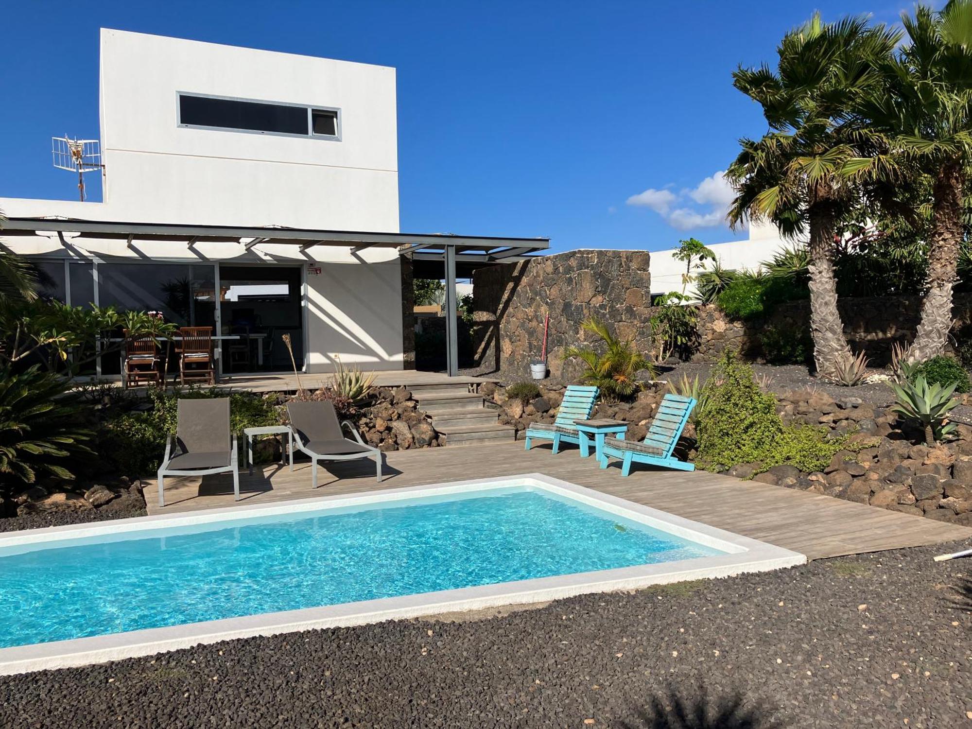Majanicho Rock - Villa With Heated Pool Lajares Kültér fotó