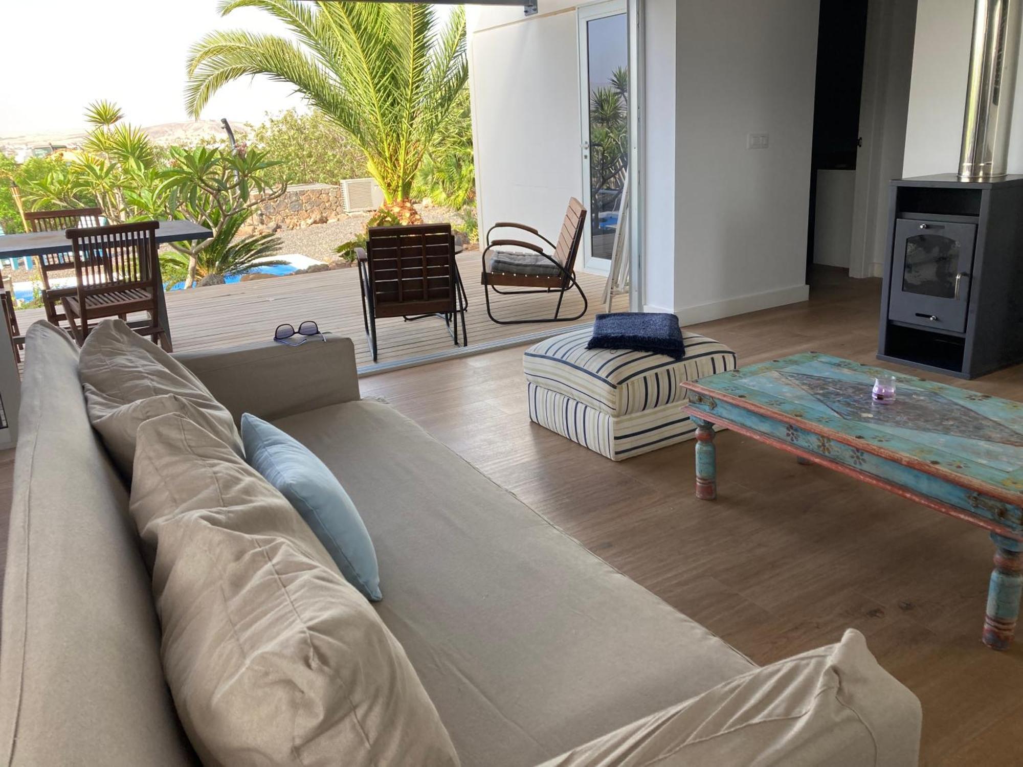 Majanicho Rock - Villa With Heated Pool Lajares Kültér fotó