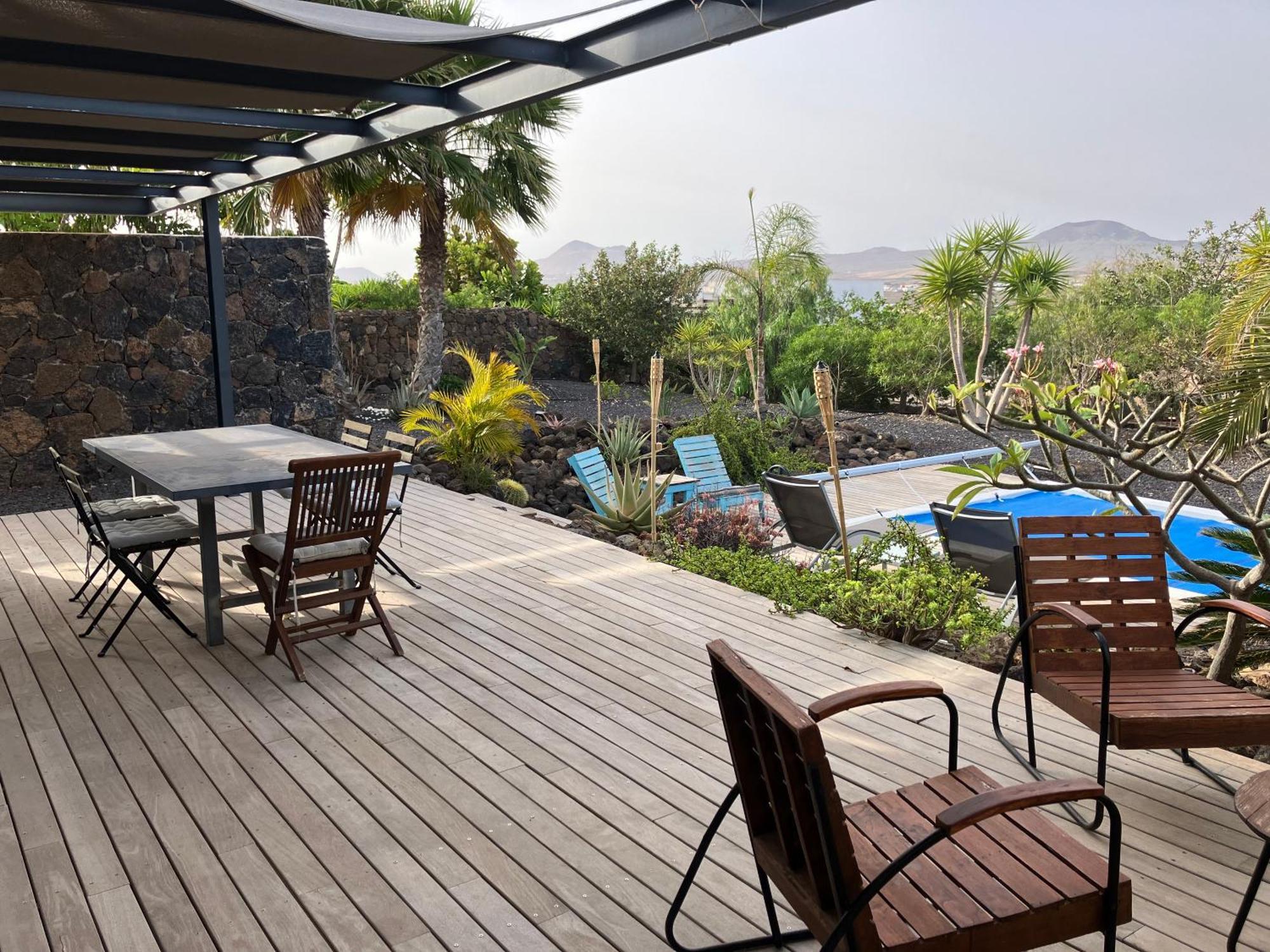 Majanicho Rock - Villa With Heated Pool Lajares Kültér fotó