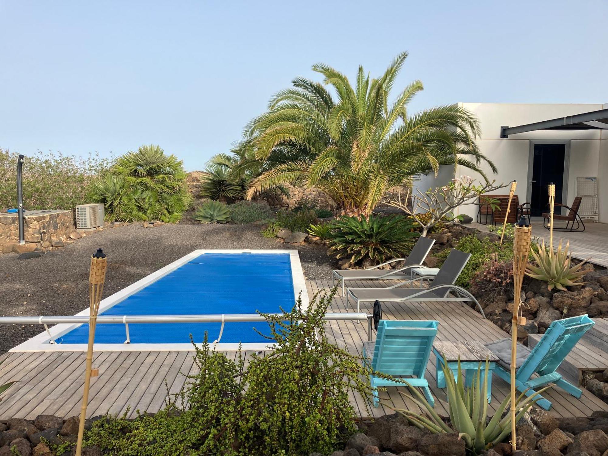 Majanicho Rock - Villa With Heated Pool Lajares Kültér fotó