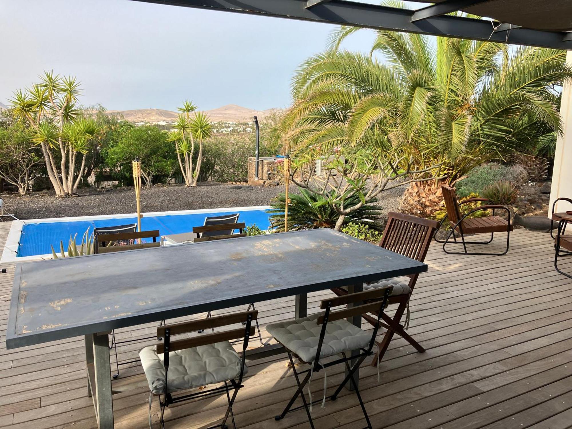 Majanicho Rock - Villa With Heated Pool Lajares Kültér fotó